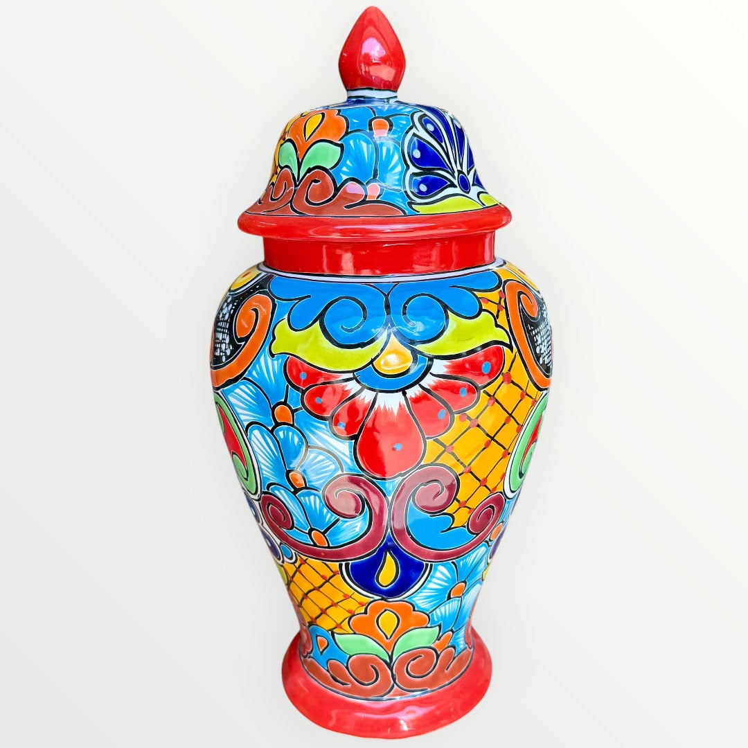 Talavera Tibor Ginger Jar 20”