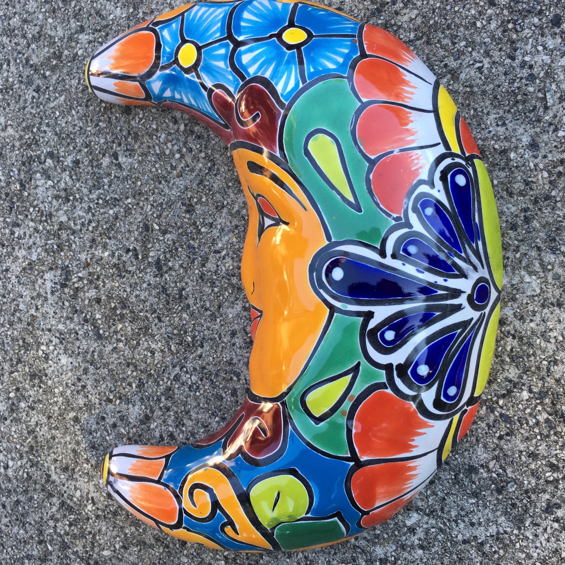 Talavera Moon Curved Side