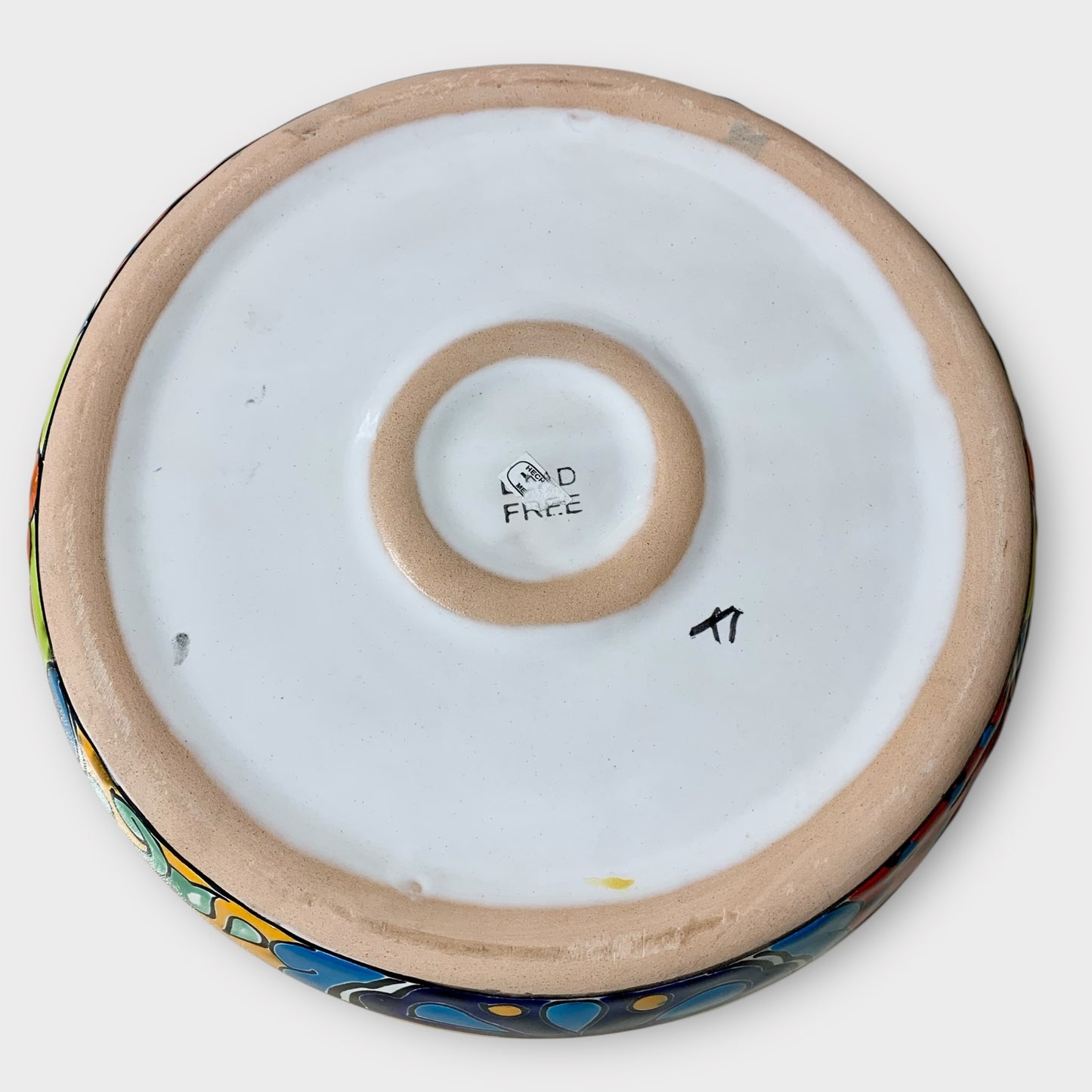 Talavera Redondo Sectional Serving Piece Bottom