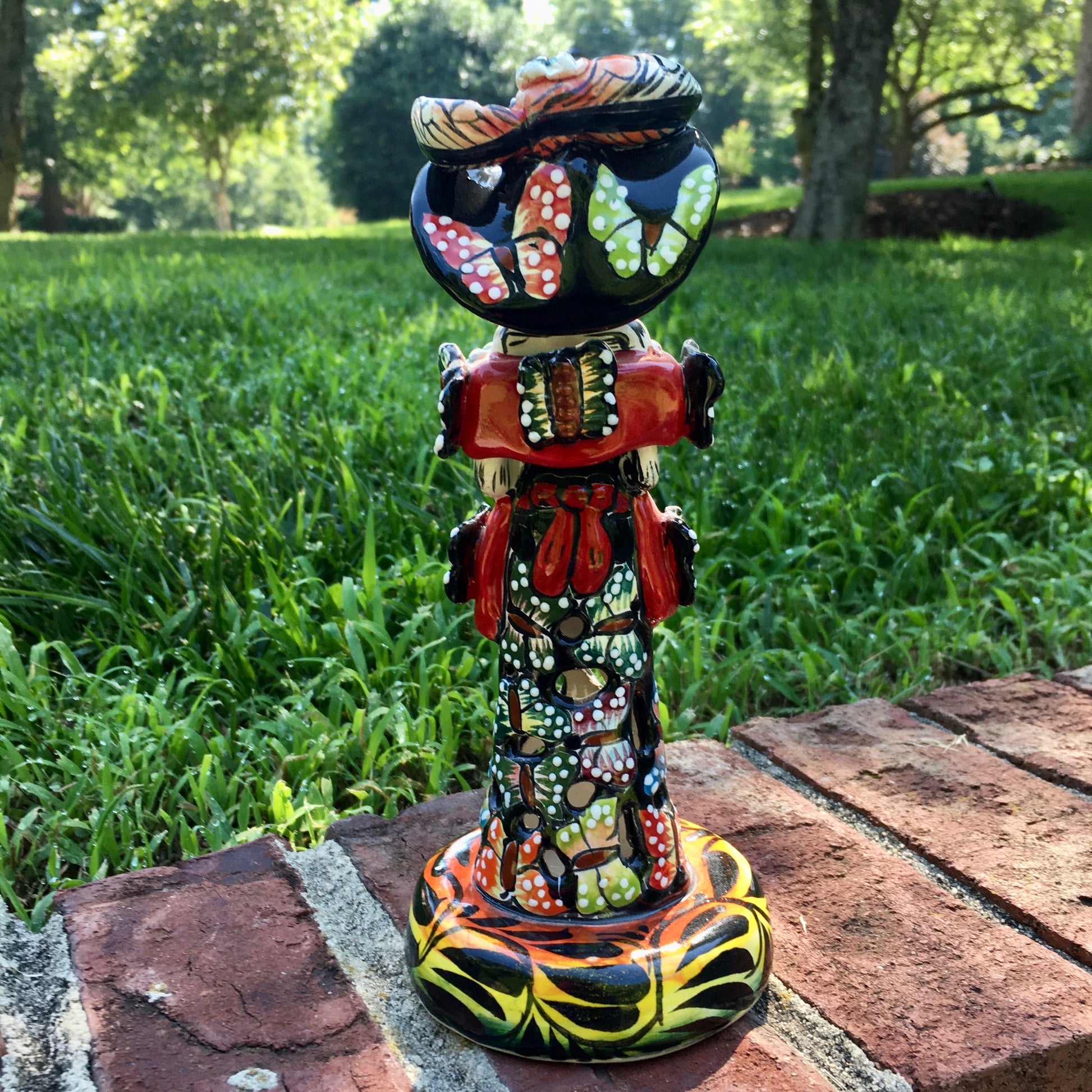 Mexican Catrina with butterflies Chico back