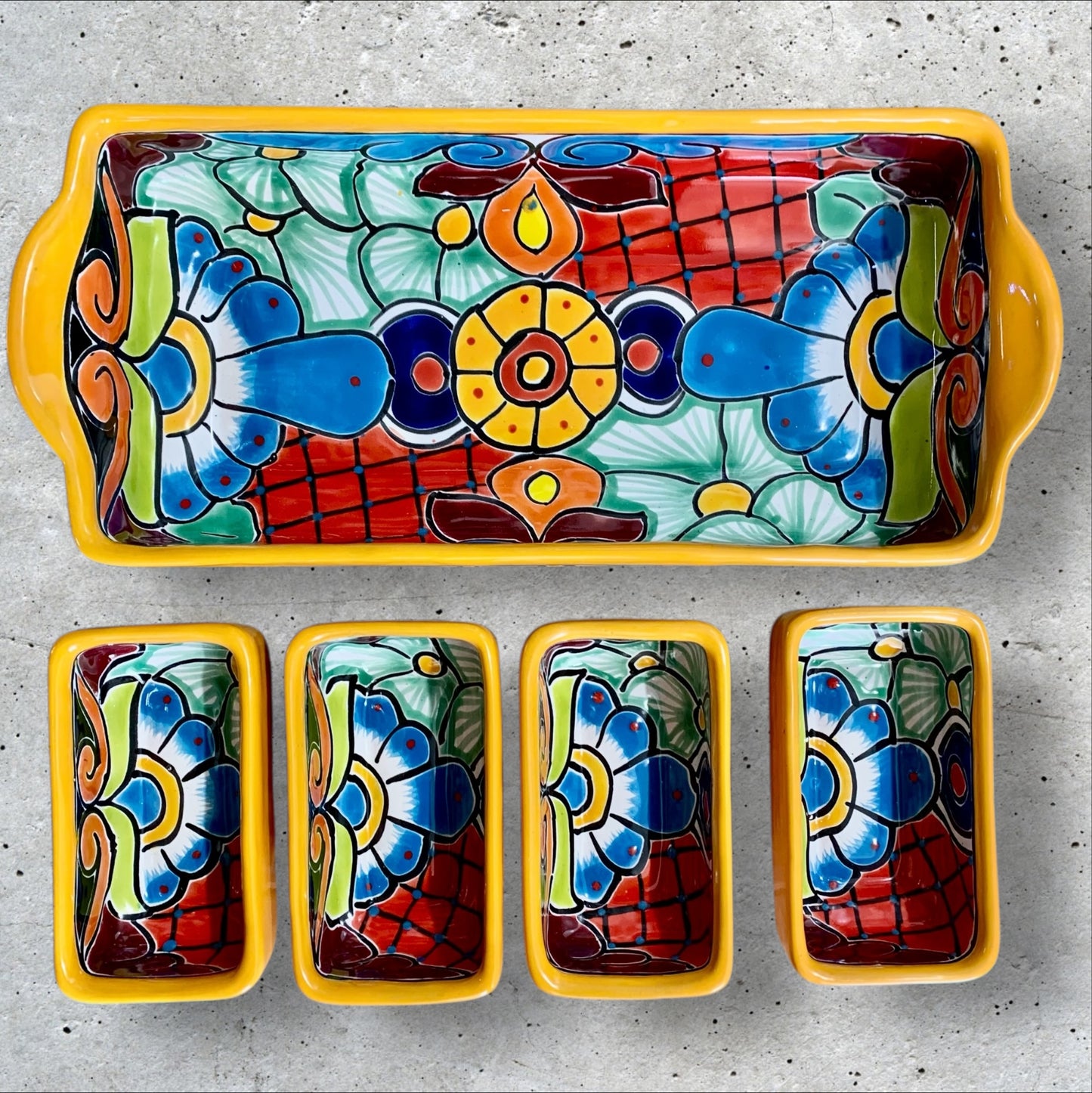 Talavera Pottery Serving Dish