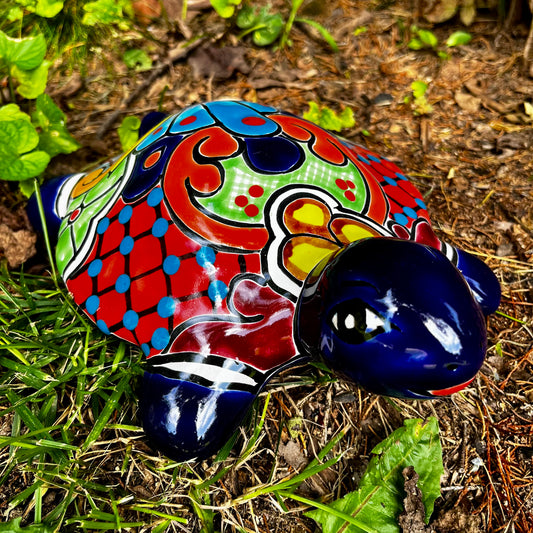 Talavera pottery turtle