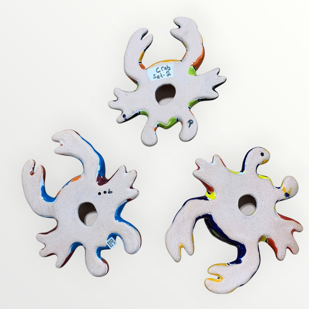 Talavera Crab Set