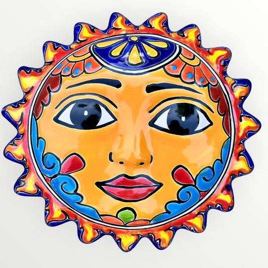 Talavera big eye Sunface colorful Front #3