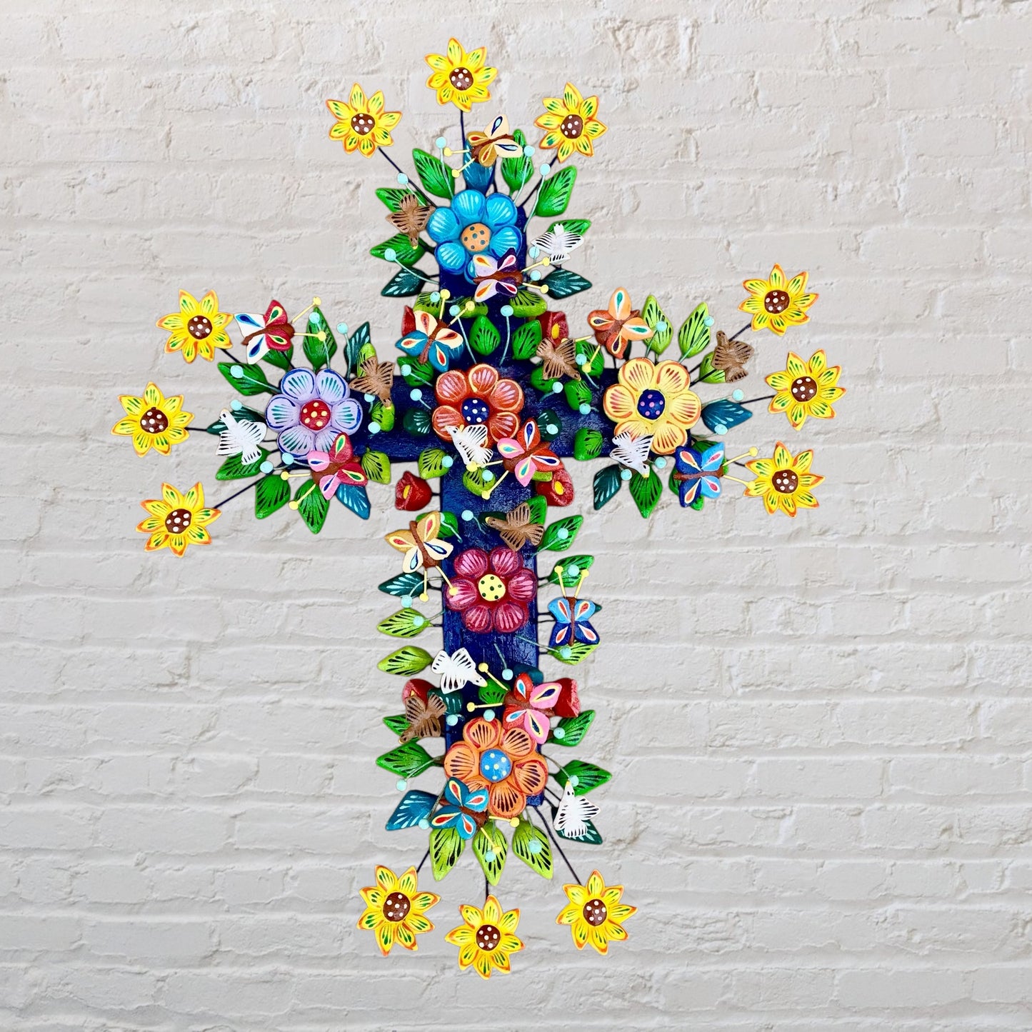 Ortega Folk Art Cross three