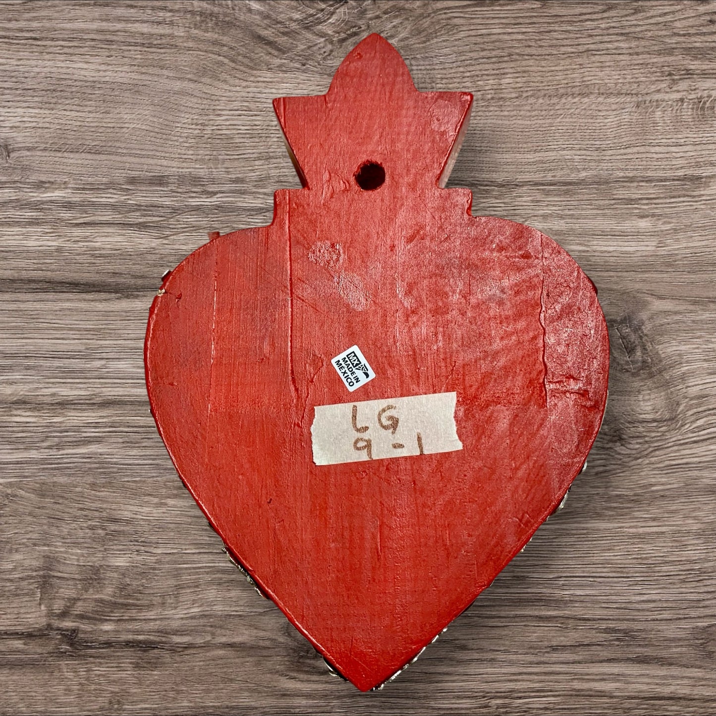 Milagro’s heart grande back