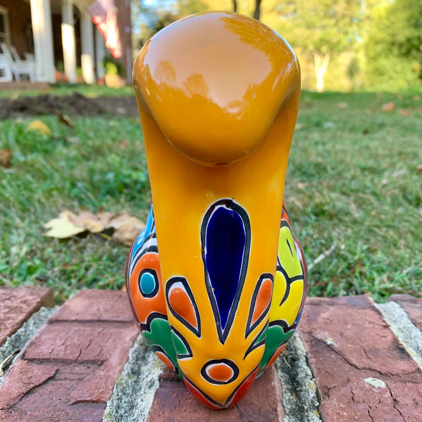 Talavera Pottery Squirrel Nut