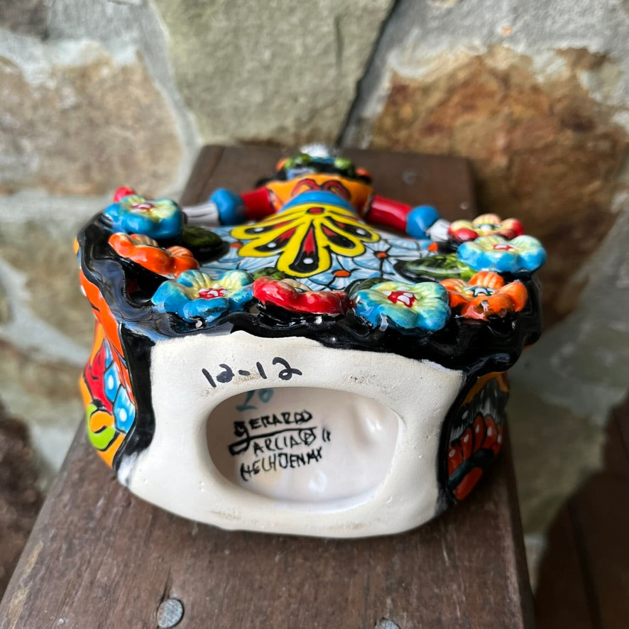 mexican catrina ballerina dancer doll bottom