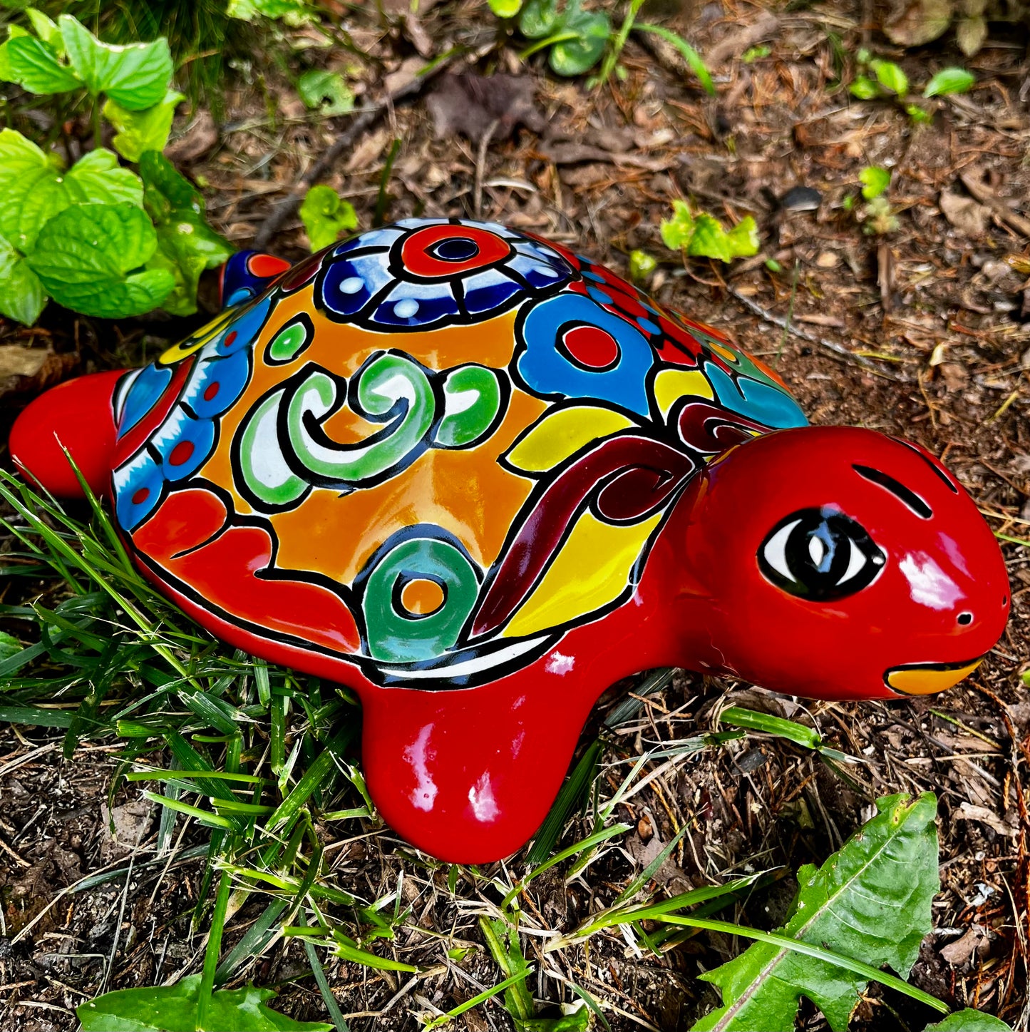 Talavera pottery turtle