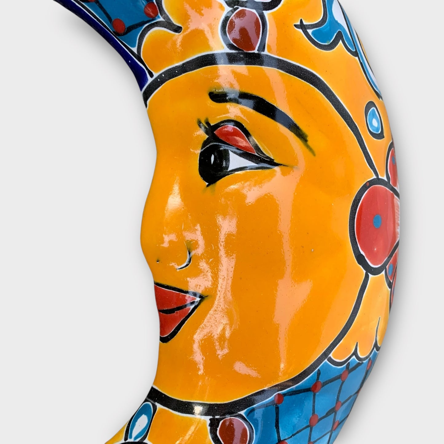 Talavera Moon face