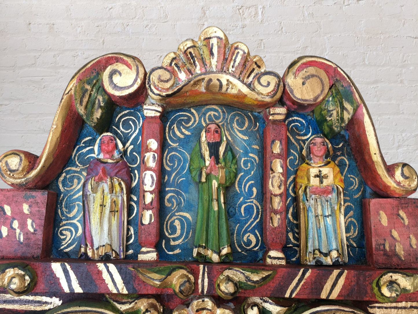 Mexican Retablo Saints Chico