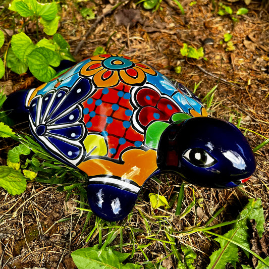 Talavera pottery turtle