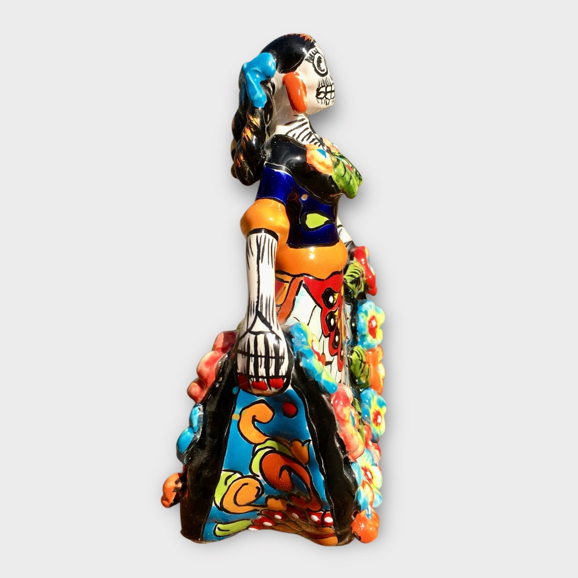 Ballerina Catrina doll left side