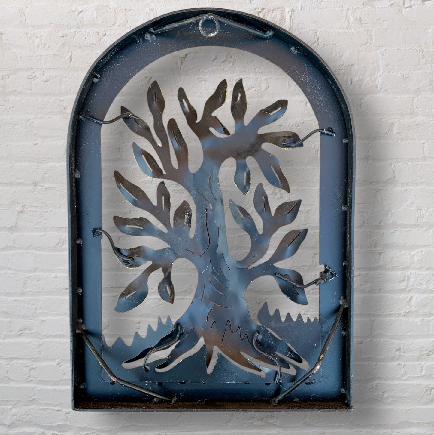 Andres Martin Tree of Life wall sculpture back