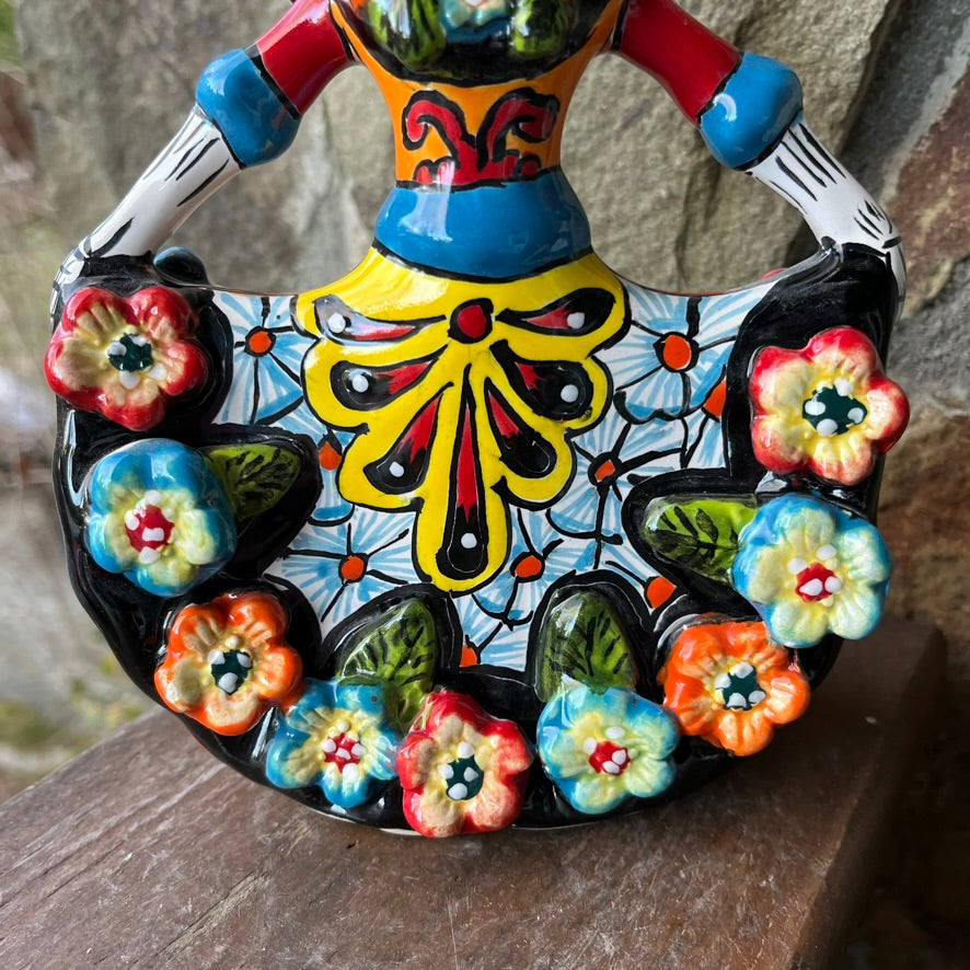 mexican catrina ballerina dancer doll dress