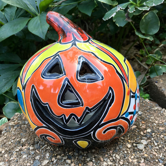 Talavera pumpkin calabaza