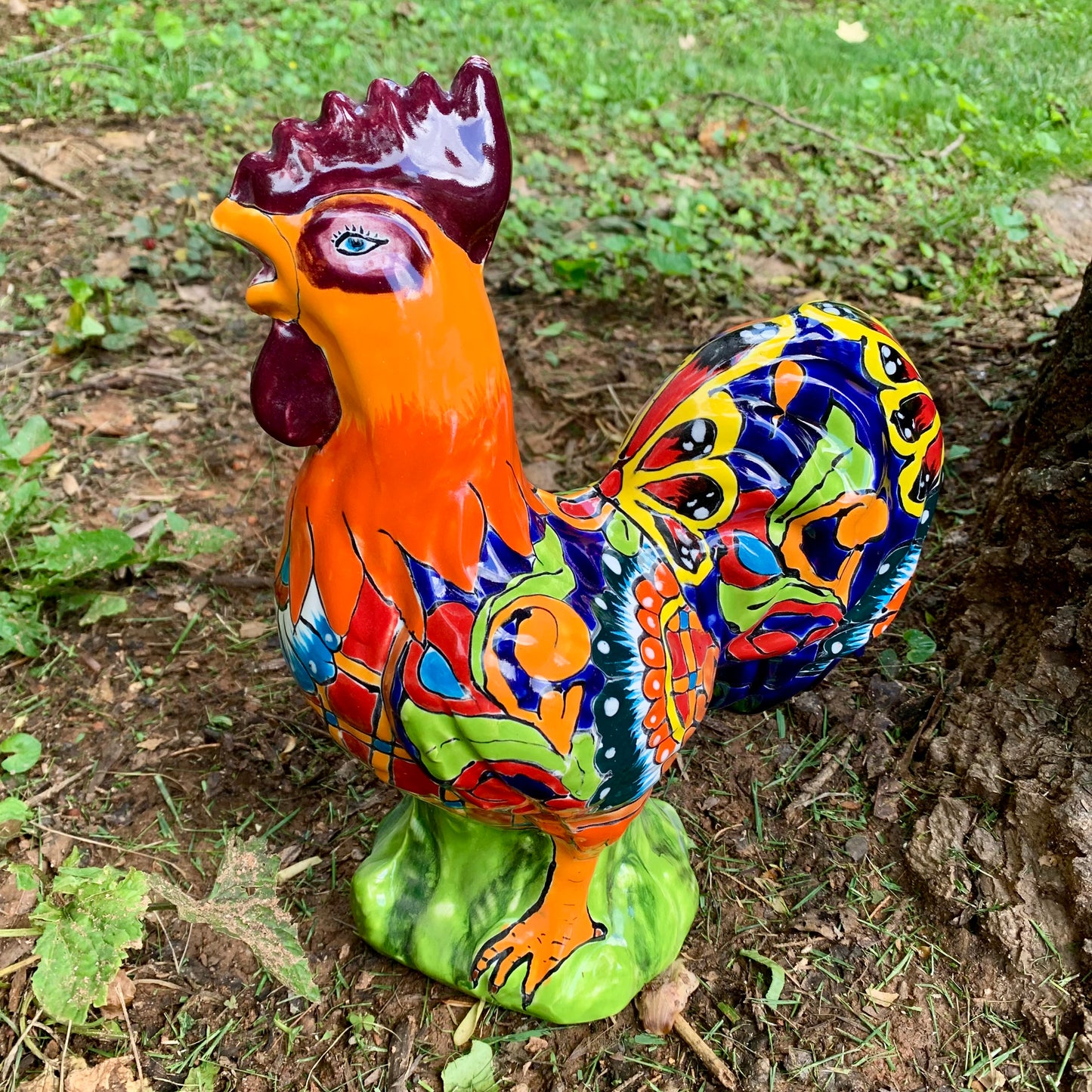 Talavera classic rooster side
