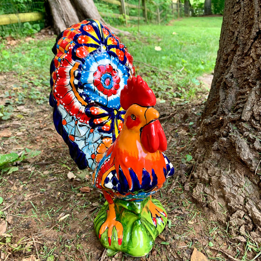 Talavera classic rooster