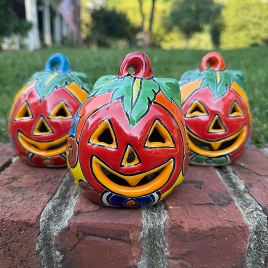 Talavera Pumpkin Set - Calabaza