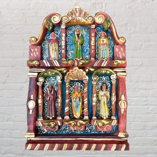 Mexican Retablo Saints Chico