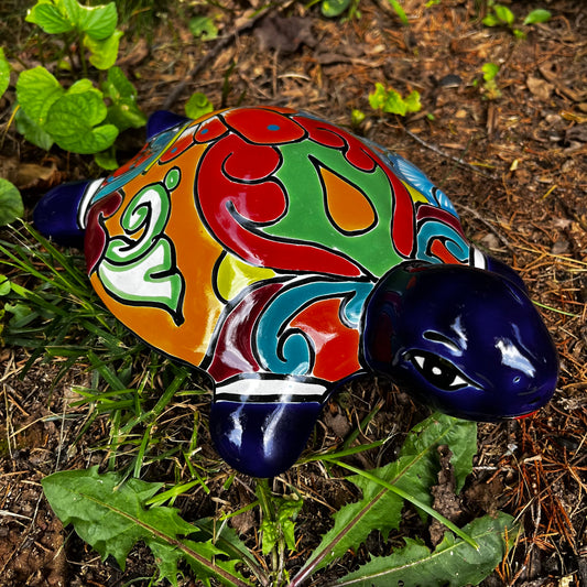 Talavera pottery turtle