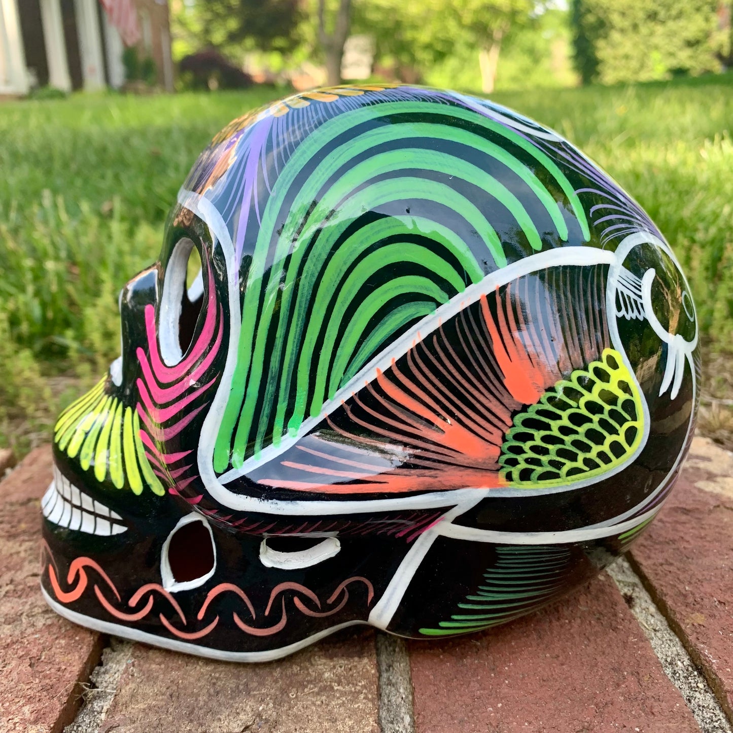Mexican sugar skull large side