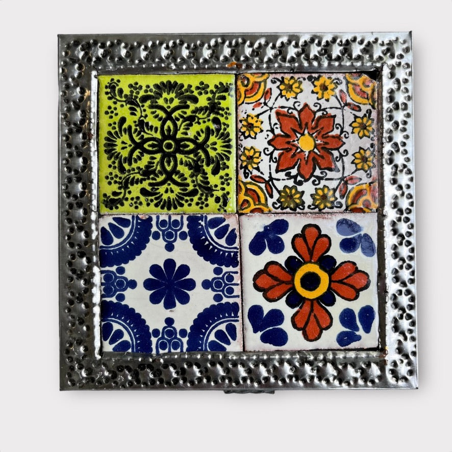 Talavera Tile Tin Boxes