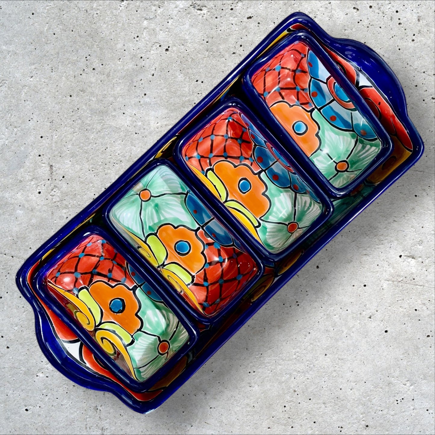 Talavera Pottery Serving Dish