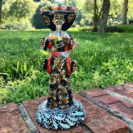 Mexican Catrina with butterflies Chico