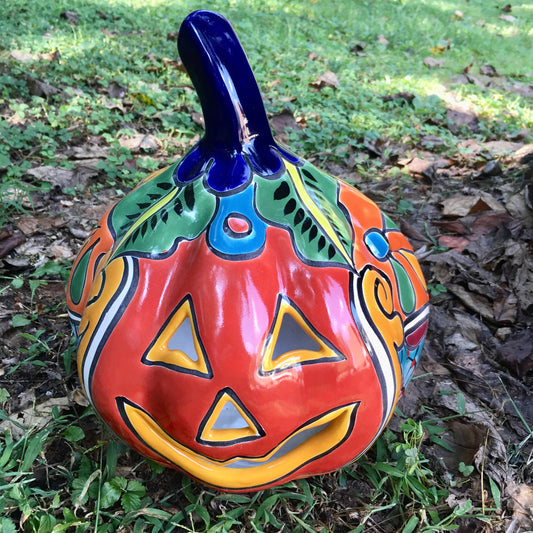 Talavera pumpkin calabaza
