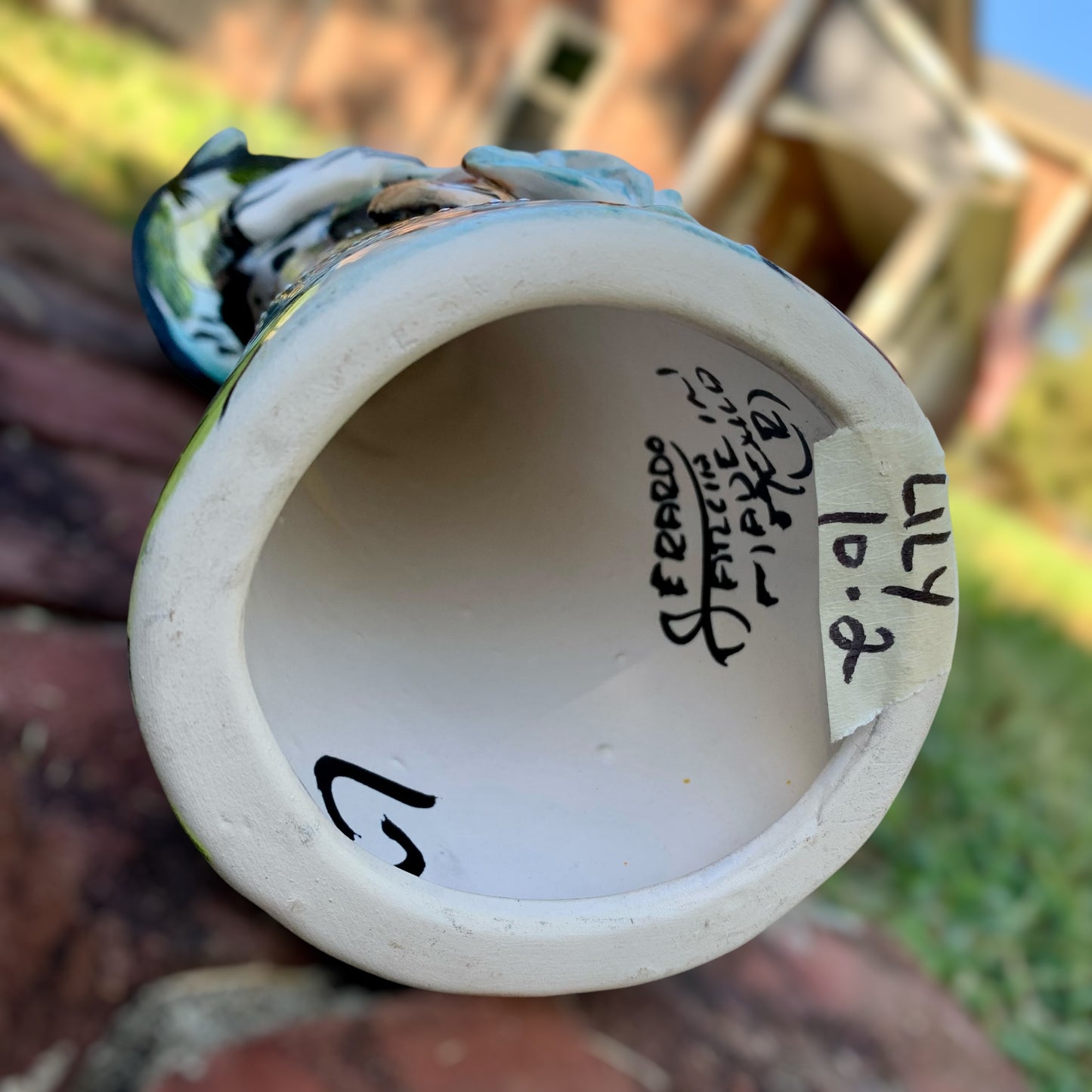 Mexican Catrina Cala Lillies bottom