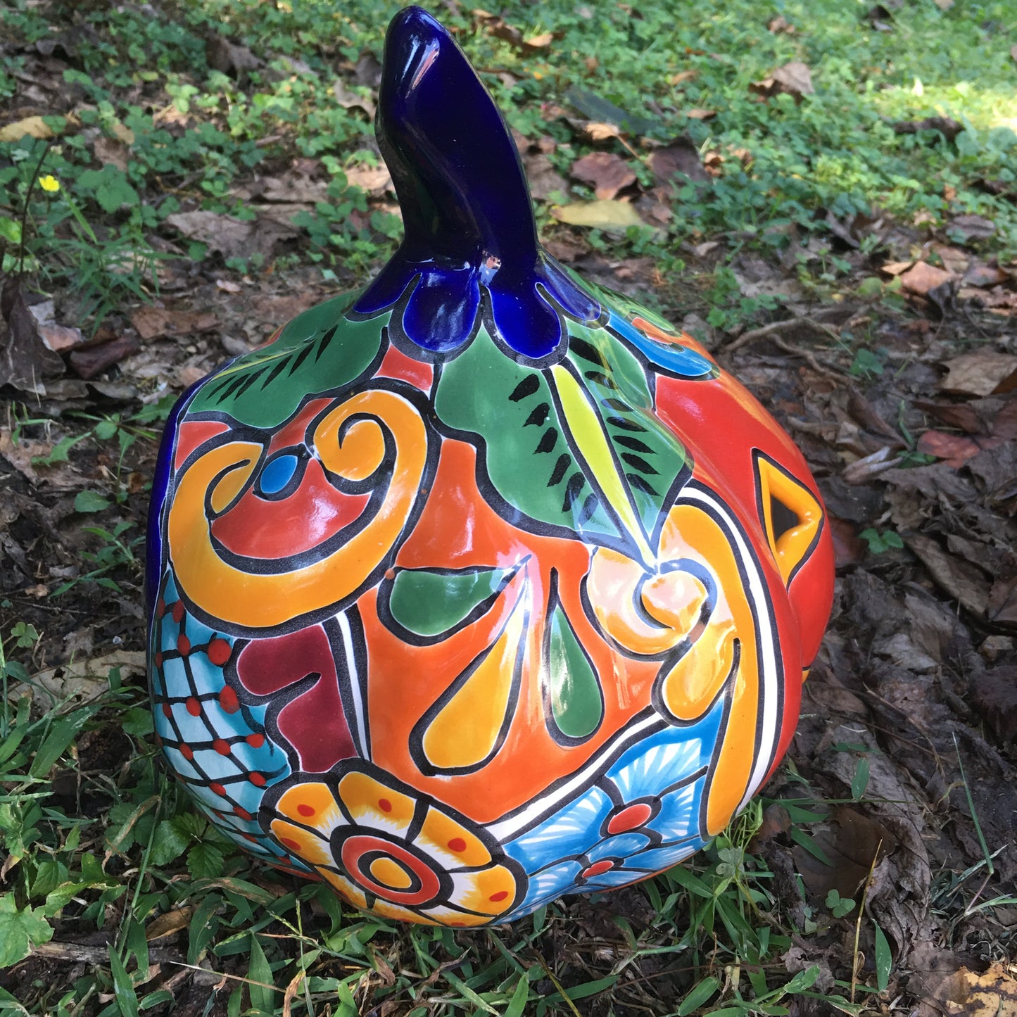 Talavera Pumpkin LG - Calabaza