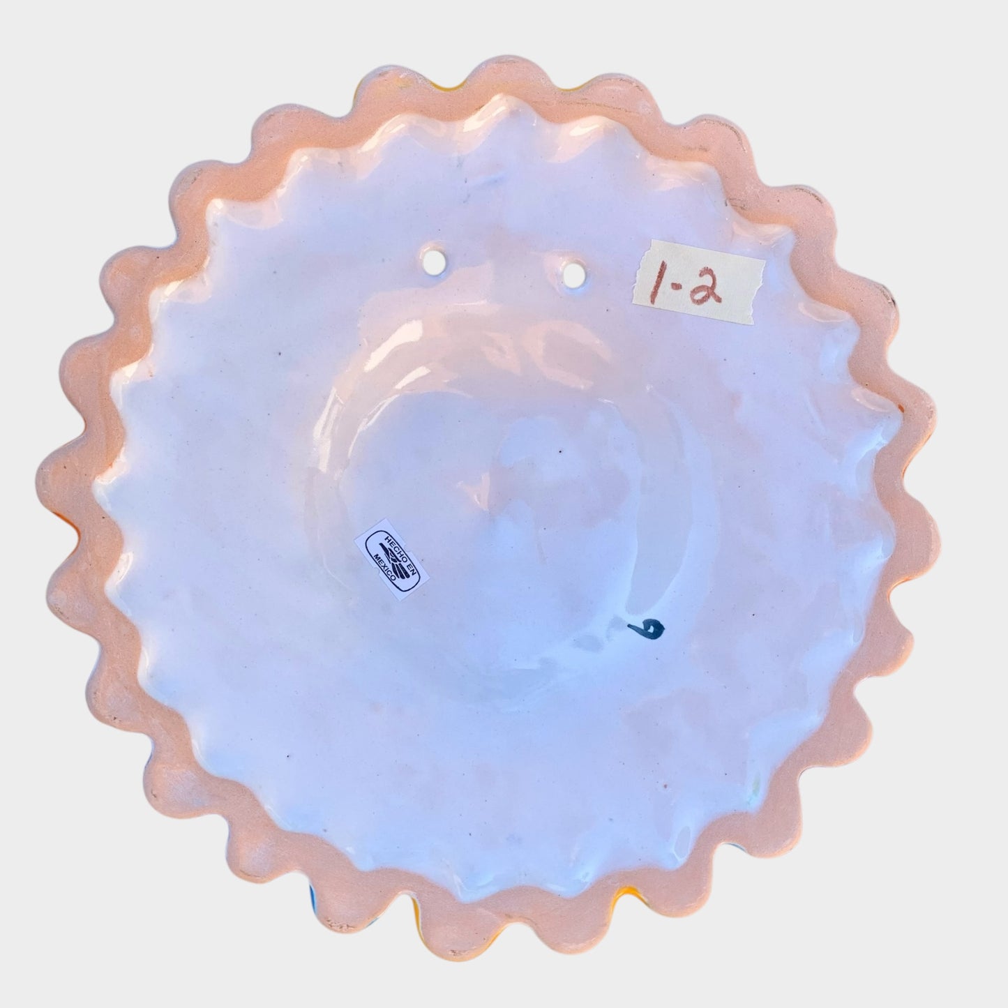 Talavera Sun Face 9" Back