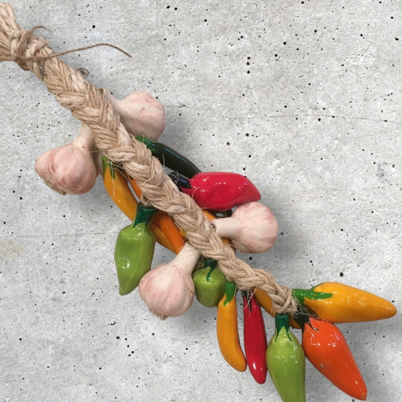 Garlic and Chili String Back