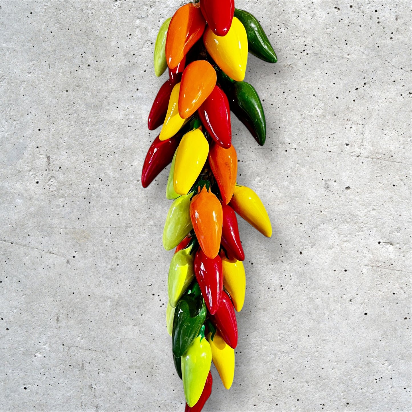 Jalapeño pepper multi color ristra bundle