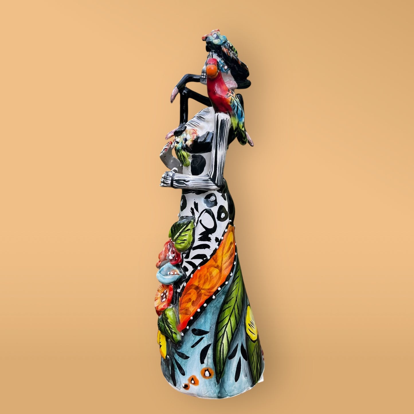 Mexican Talavera Frida and friends right side