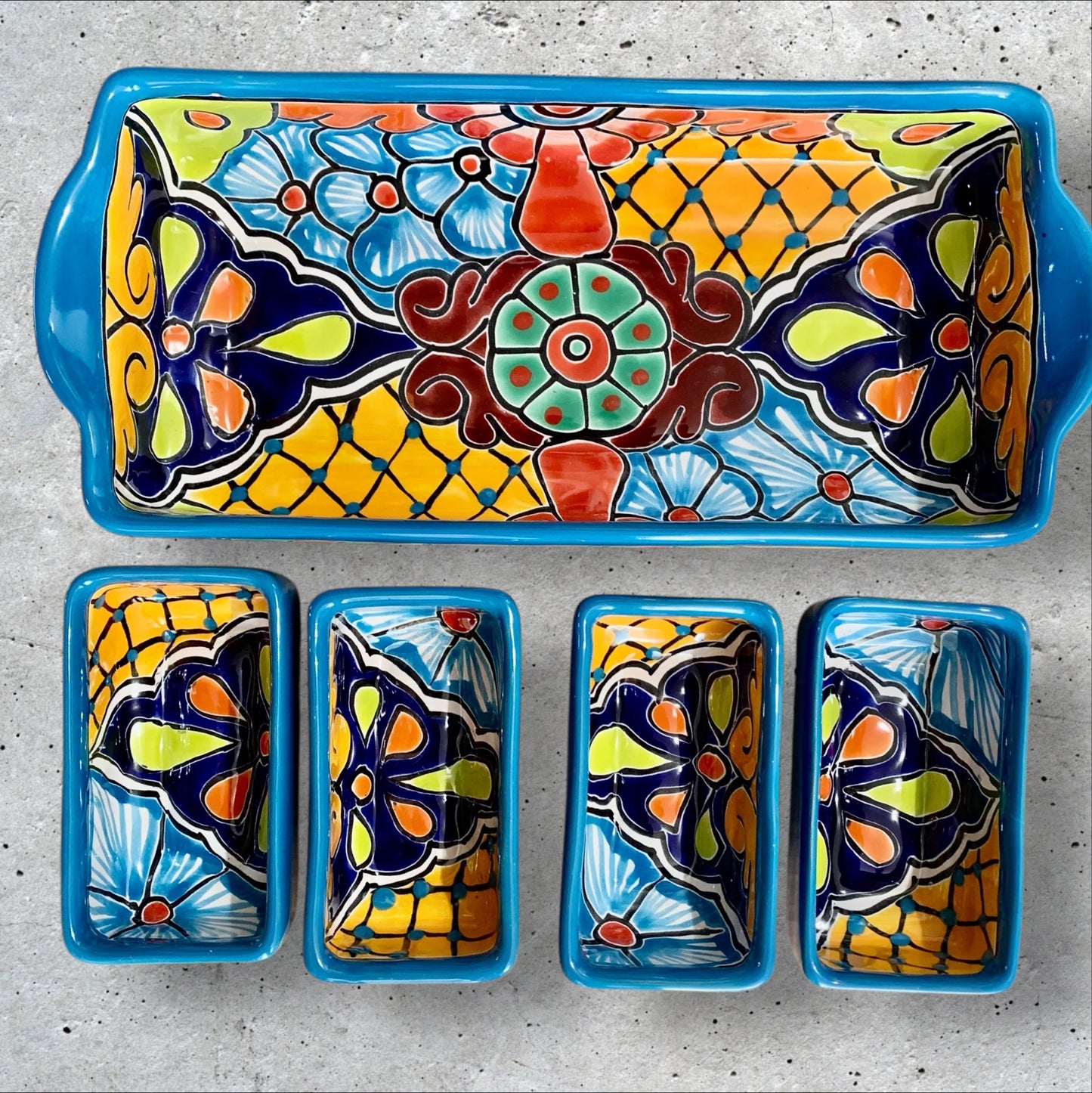 Talavera Pottery Serving Dish