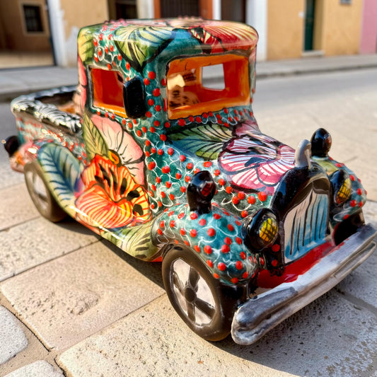 Catrina Pick Up Truck - Dia de Los Muertos