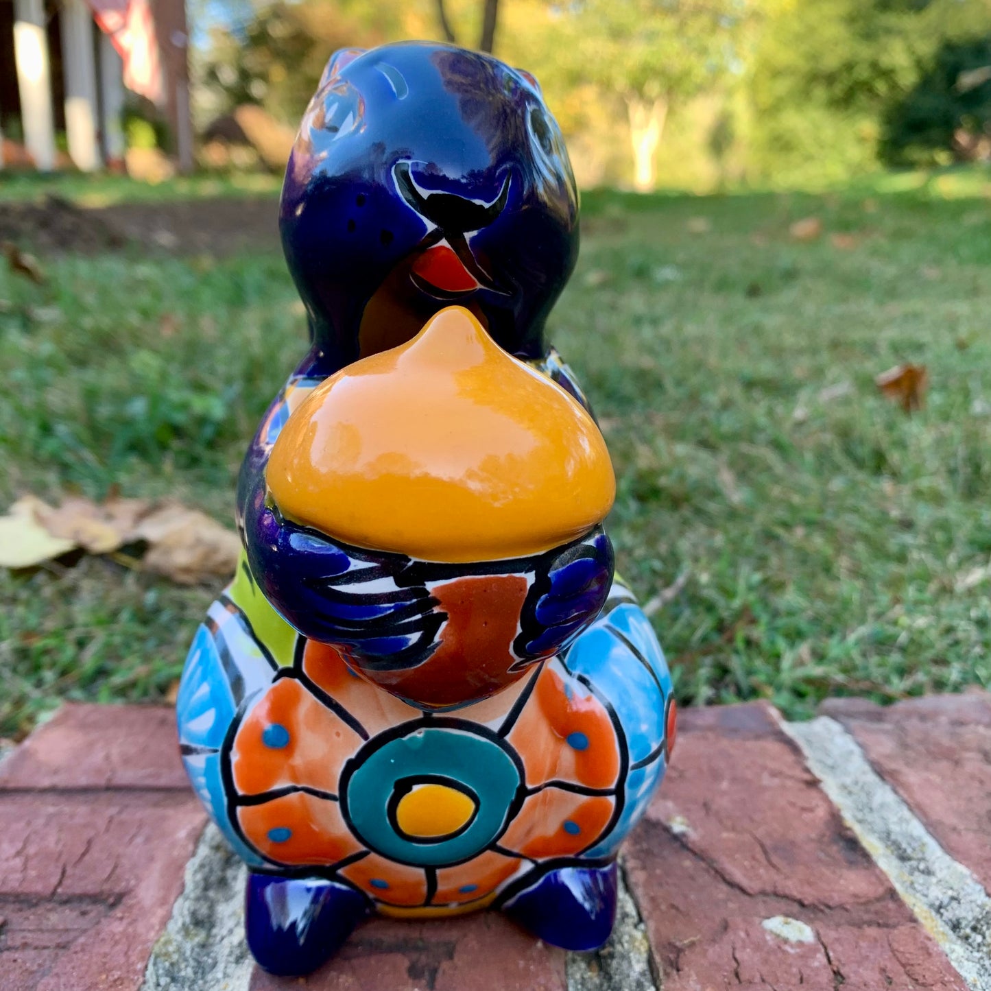 Talavera Pottery Squirrel Nut