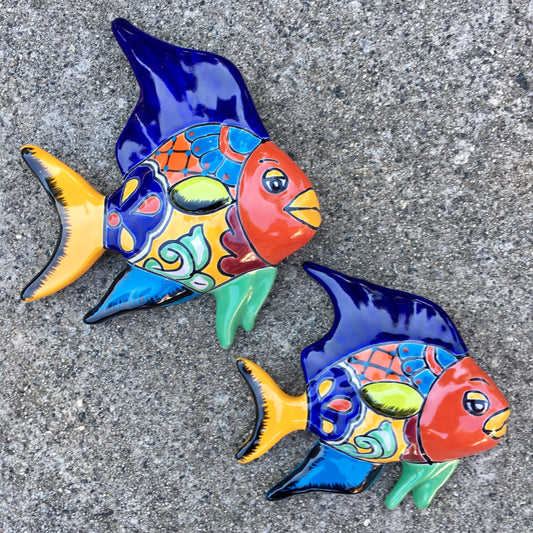 Talavera Tropical Fish Set