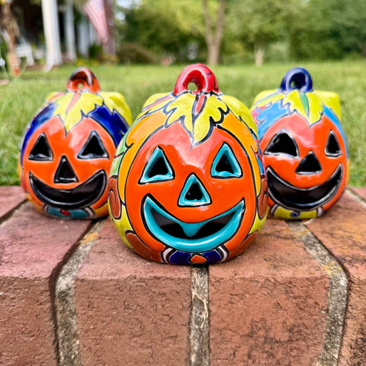 Talavera Pumpkin Set - Calabaza