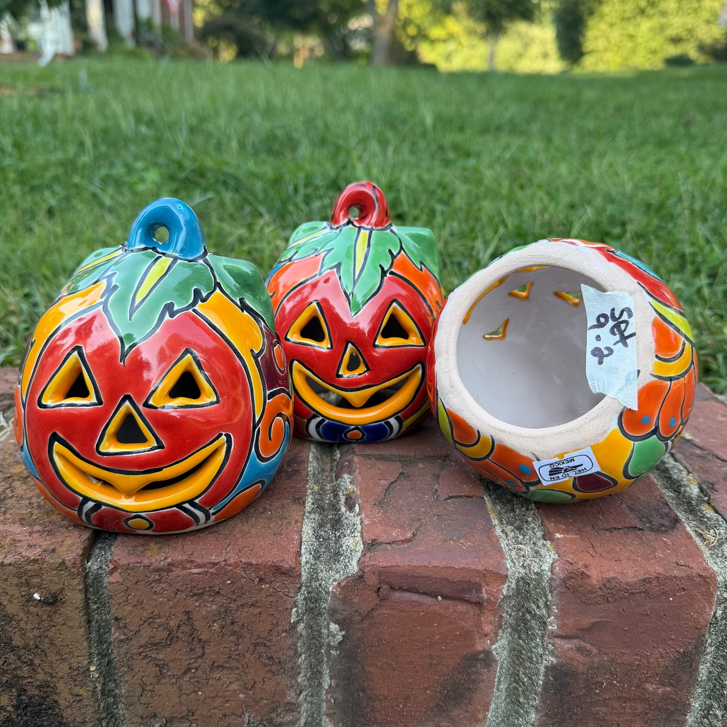 Talavera Pumpkin Set - Calabaza
