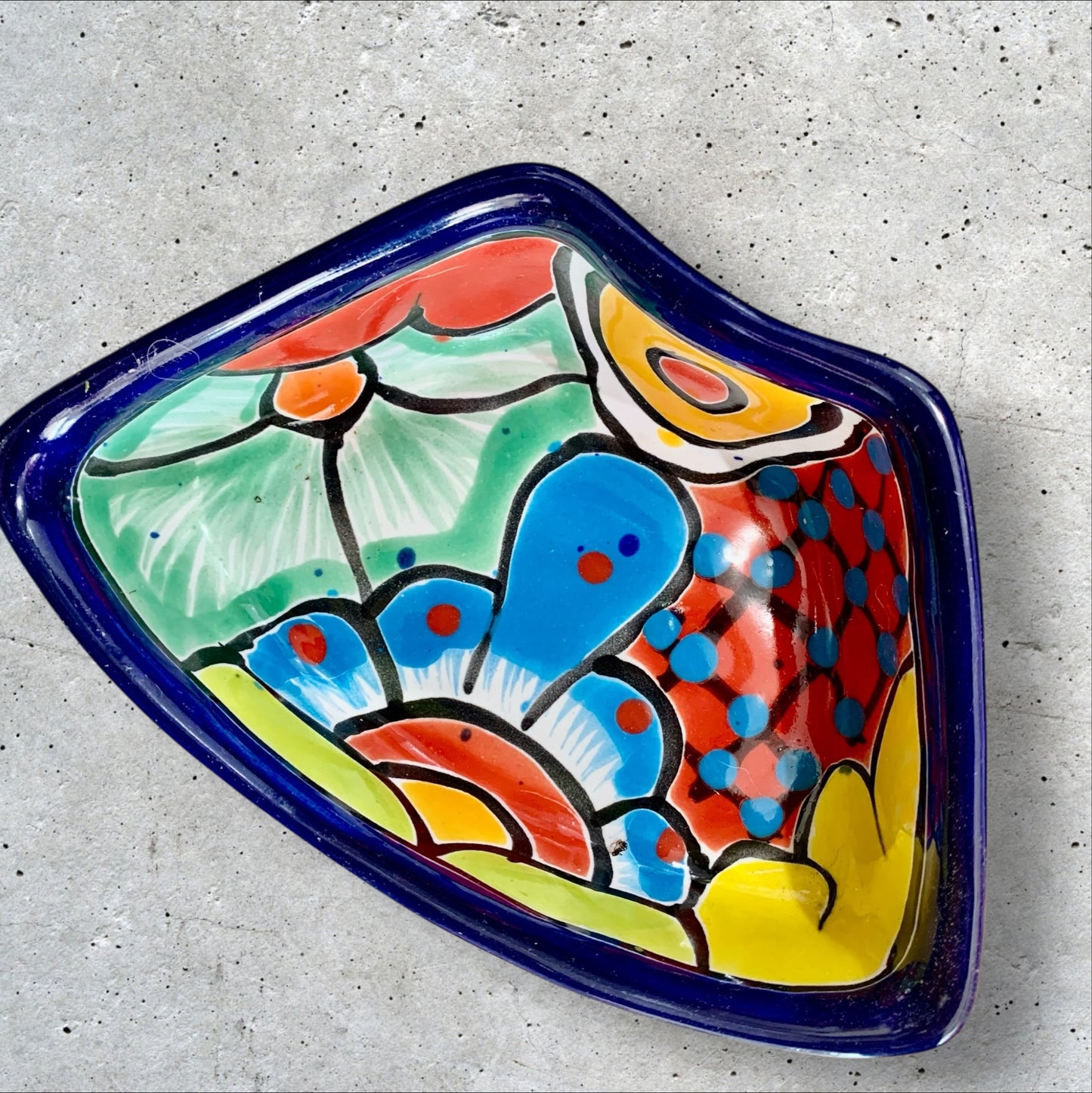 Talavera Serving Dish Redondo