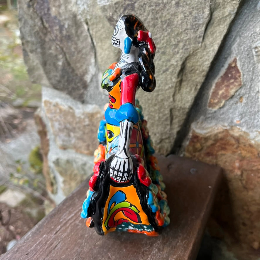 mexican catrina ballerina dancer doll right side