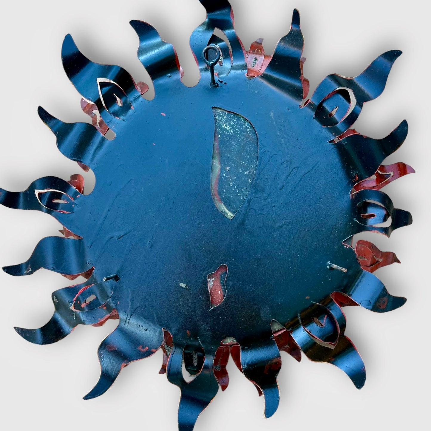 Kissing Sun and Moon Sculpture back