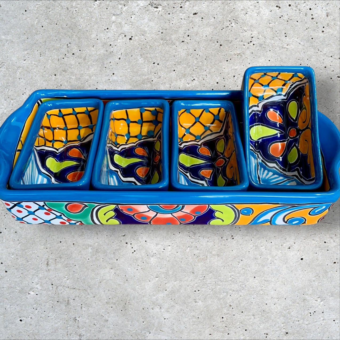 Talavera Pottery Serving Dish