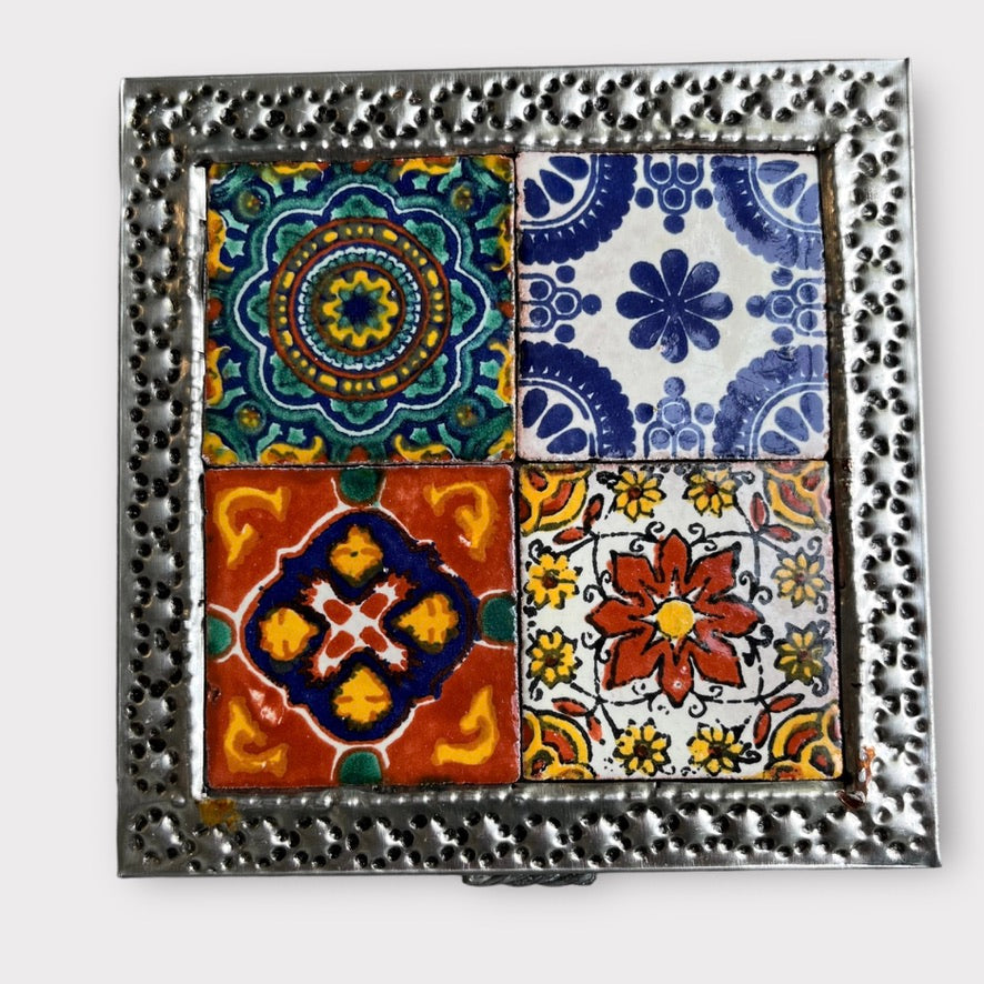 Talavera Tile Tin Boxes