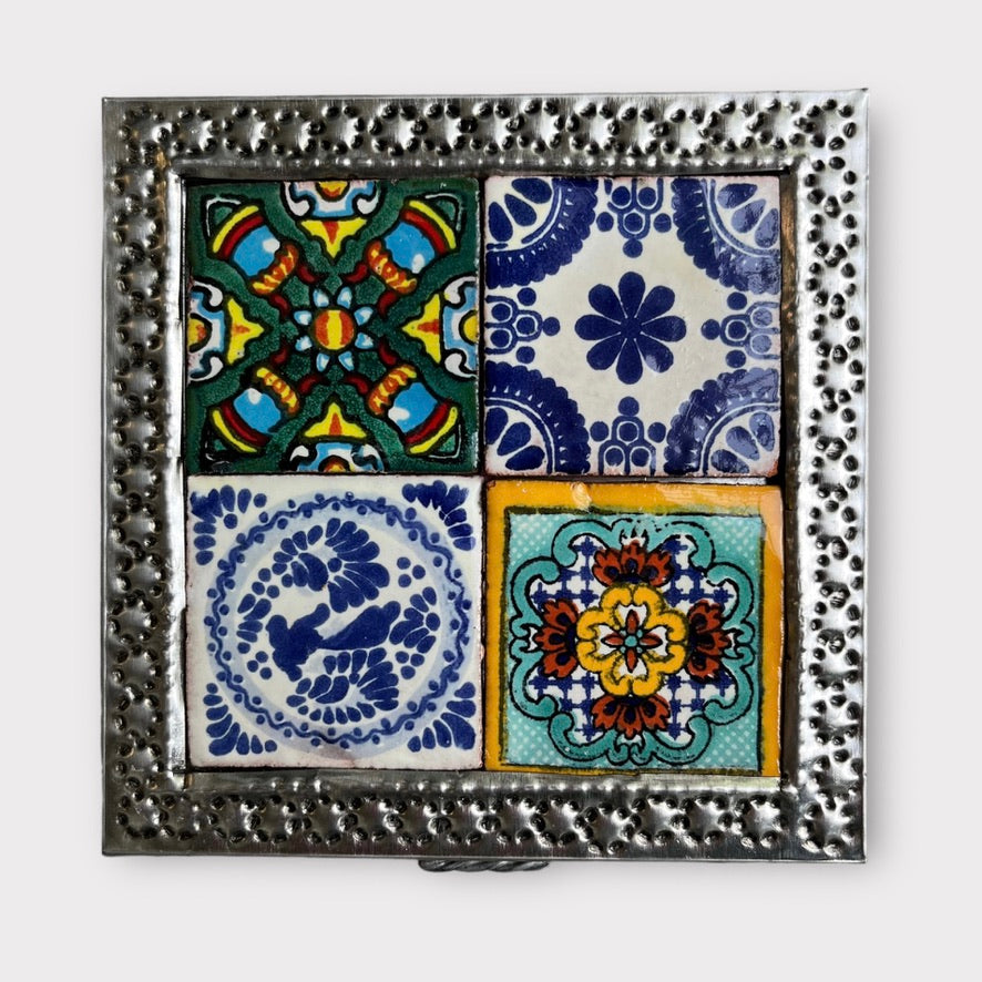 Talavera Tile Tin Boxes