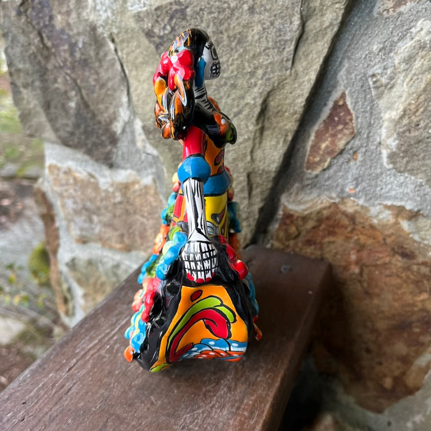 mexican catrina ballerina dancer doll left side