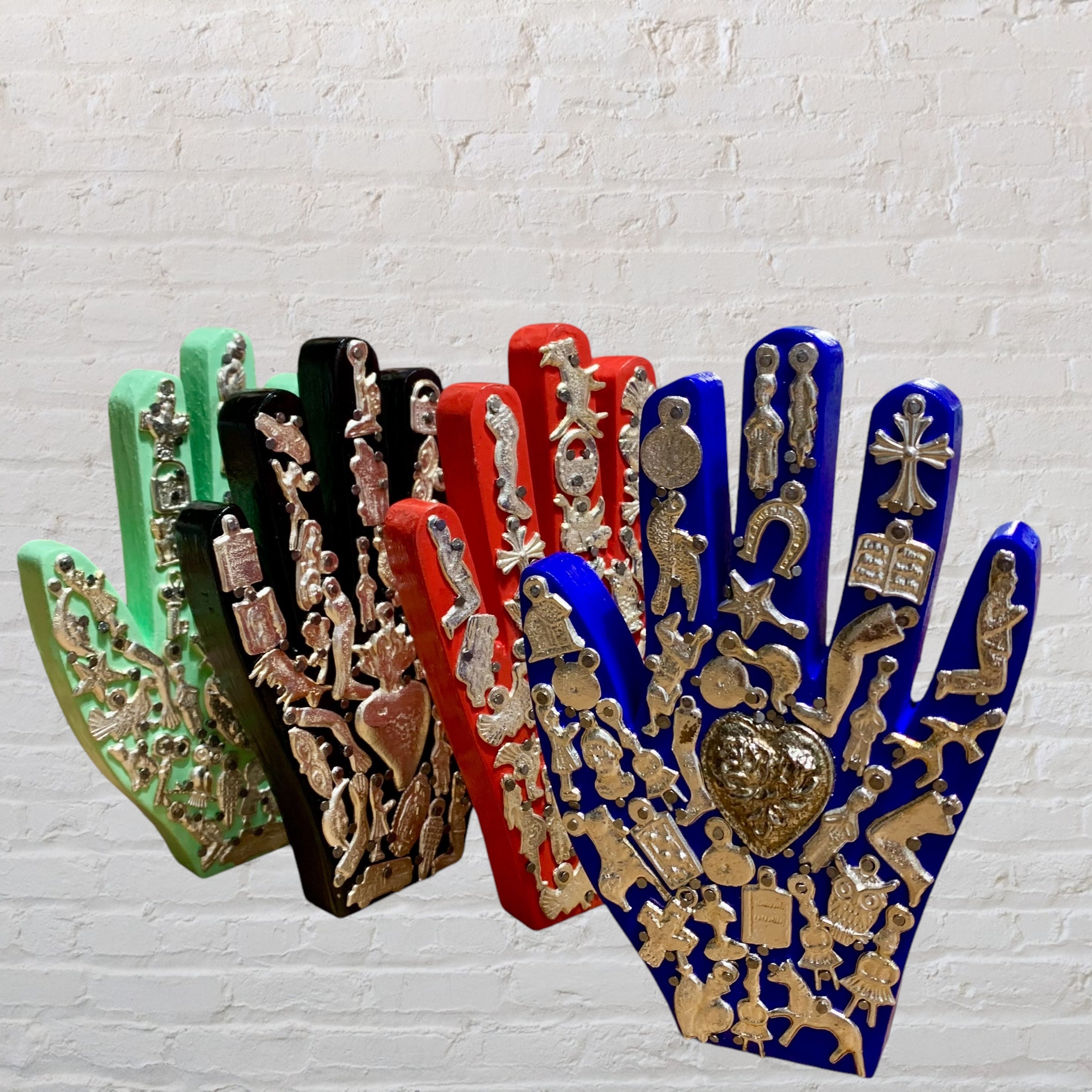 工芸品 Esmaltado a mano 24k 27.5 Hand-painted Copal Wood Alebrijes: Mexican Folk Art Spirit Animals